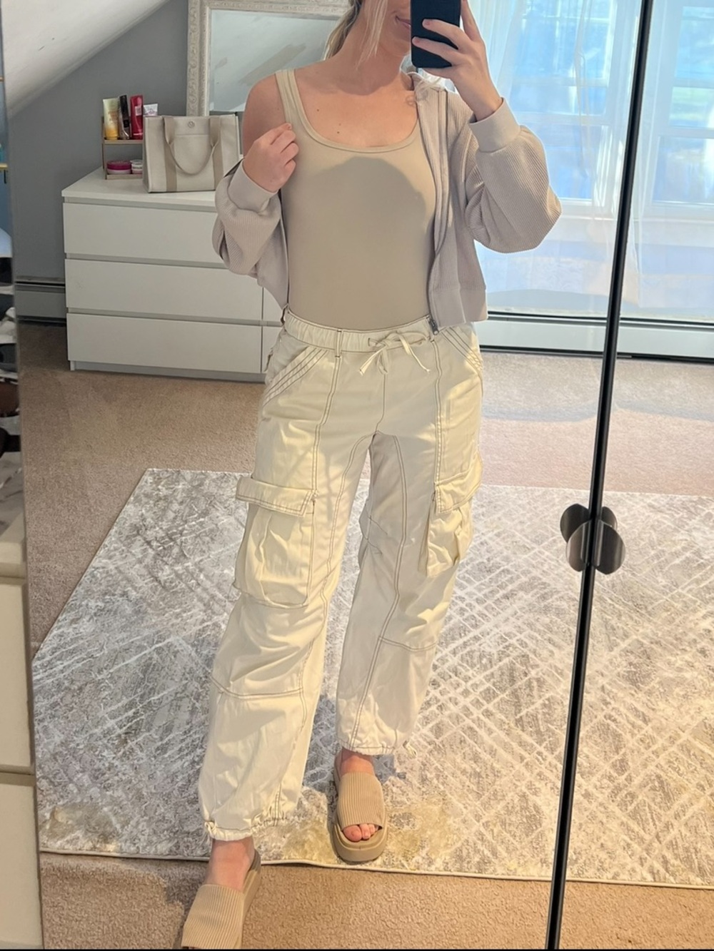 Zara Cargo Jogger Pants - Casual Utility Style